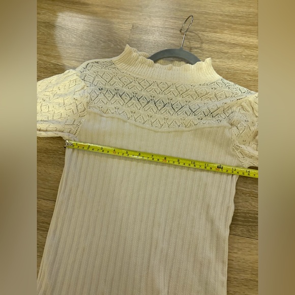 Free People Ribbed Knit Mock Neck Sweater - Picture 7 of 8